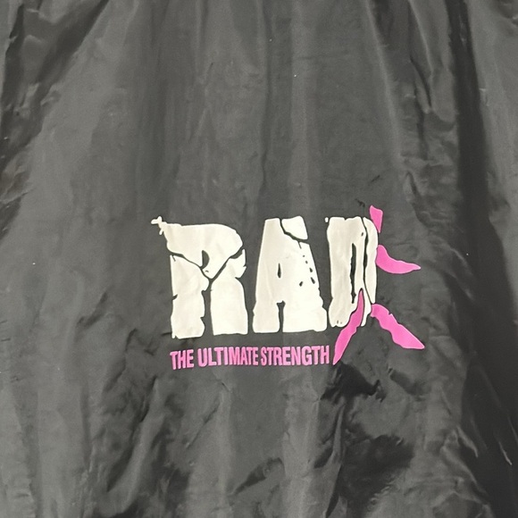 RAD, The Ultimate Strength Sauna Sweat Suit - Pants & Top, Black/ Pink XL, EUC - Picture 4 of 10